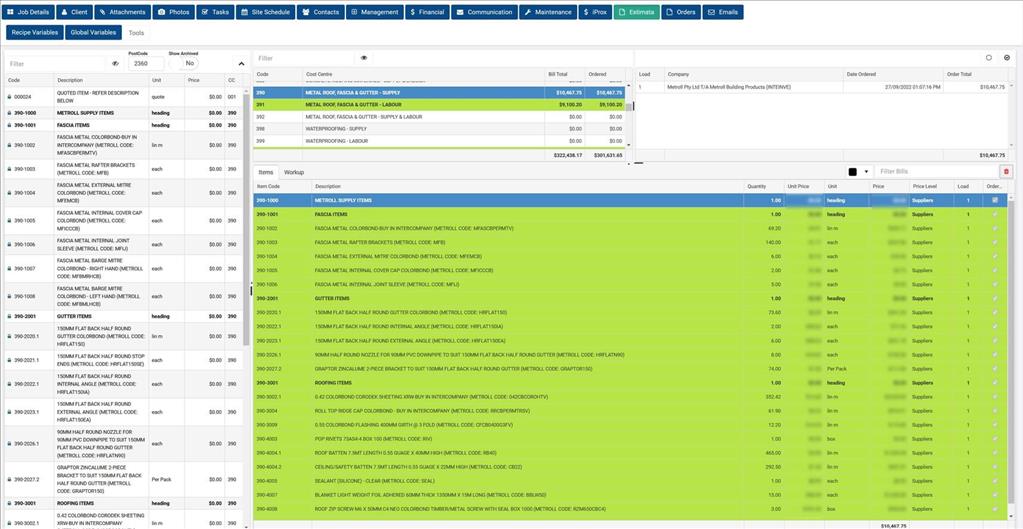 Australian Builders Estimating Software iGyro Estimata