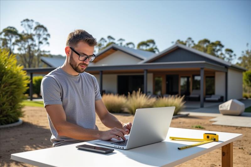 Australian builders using iGyro software on site
